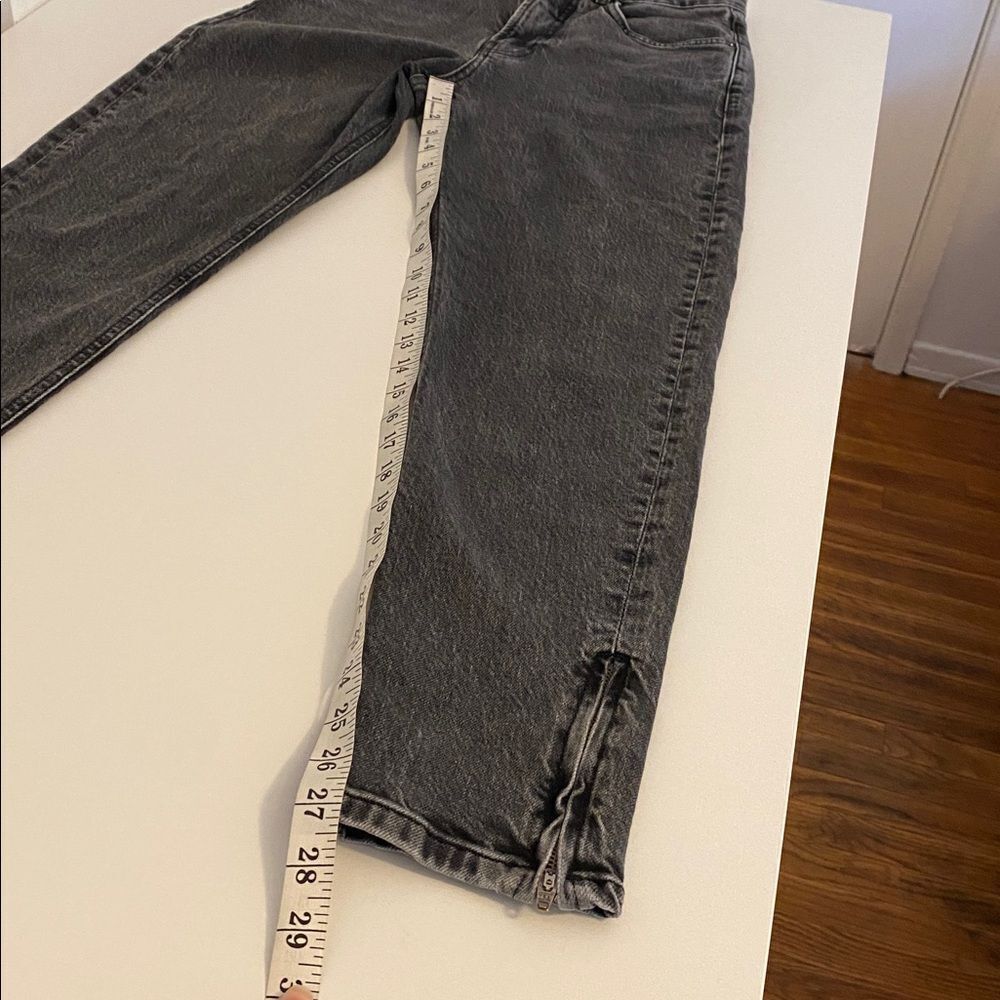 Reformation 80s Ultra High Yuma Ankle Zip Cigarette Jeans Pants Size 27 - Picture 13 of 13